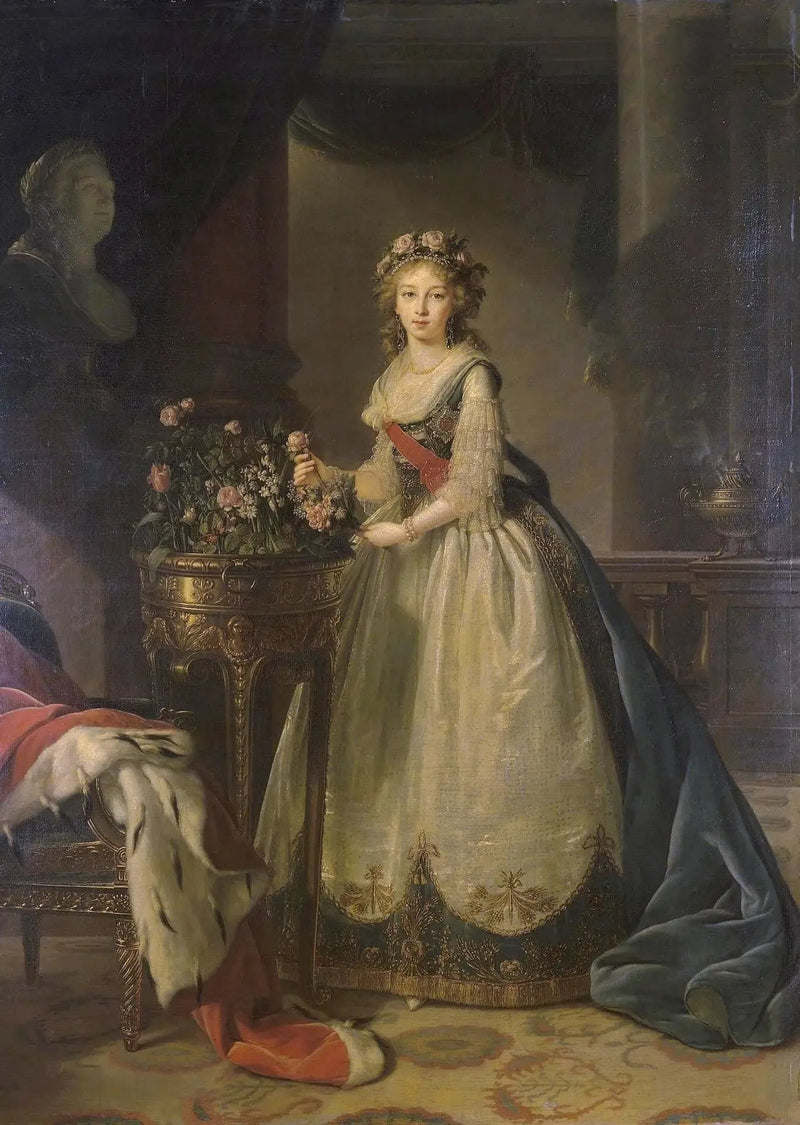 Retrato de la gran-duquesa Elizaveta Alexeyevna - Élisabeth Vigée Le Brun