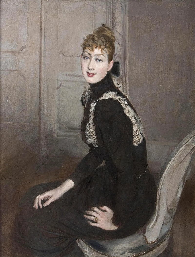 Retrato de la marquesa Franzoni - Giovanni Boldini