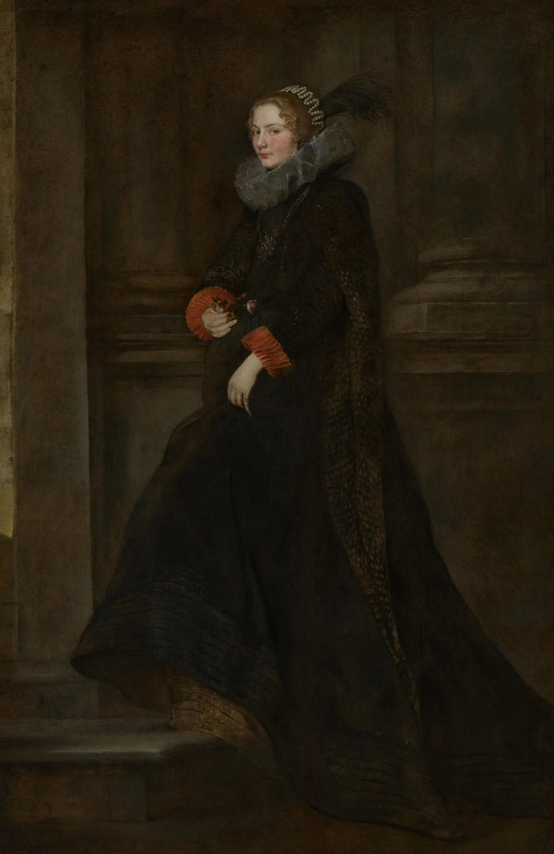 Retrato de la marquesa Geronima Spinola - Antoine van Dyck