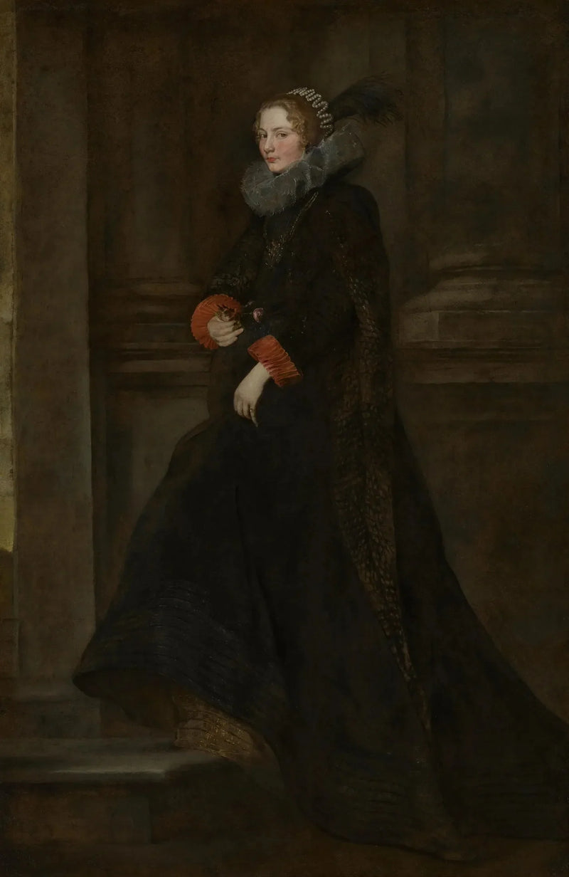 Retrato de la marquesa Geronima Spinola - Antoine van Dyck