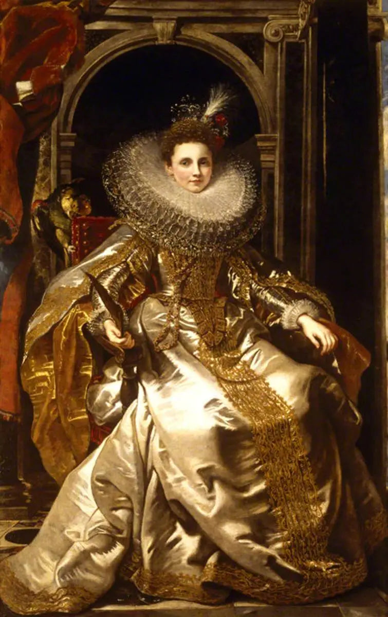 Retrato de la marquesa María Serra Pallavicino - Peter Paul Rubens