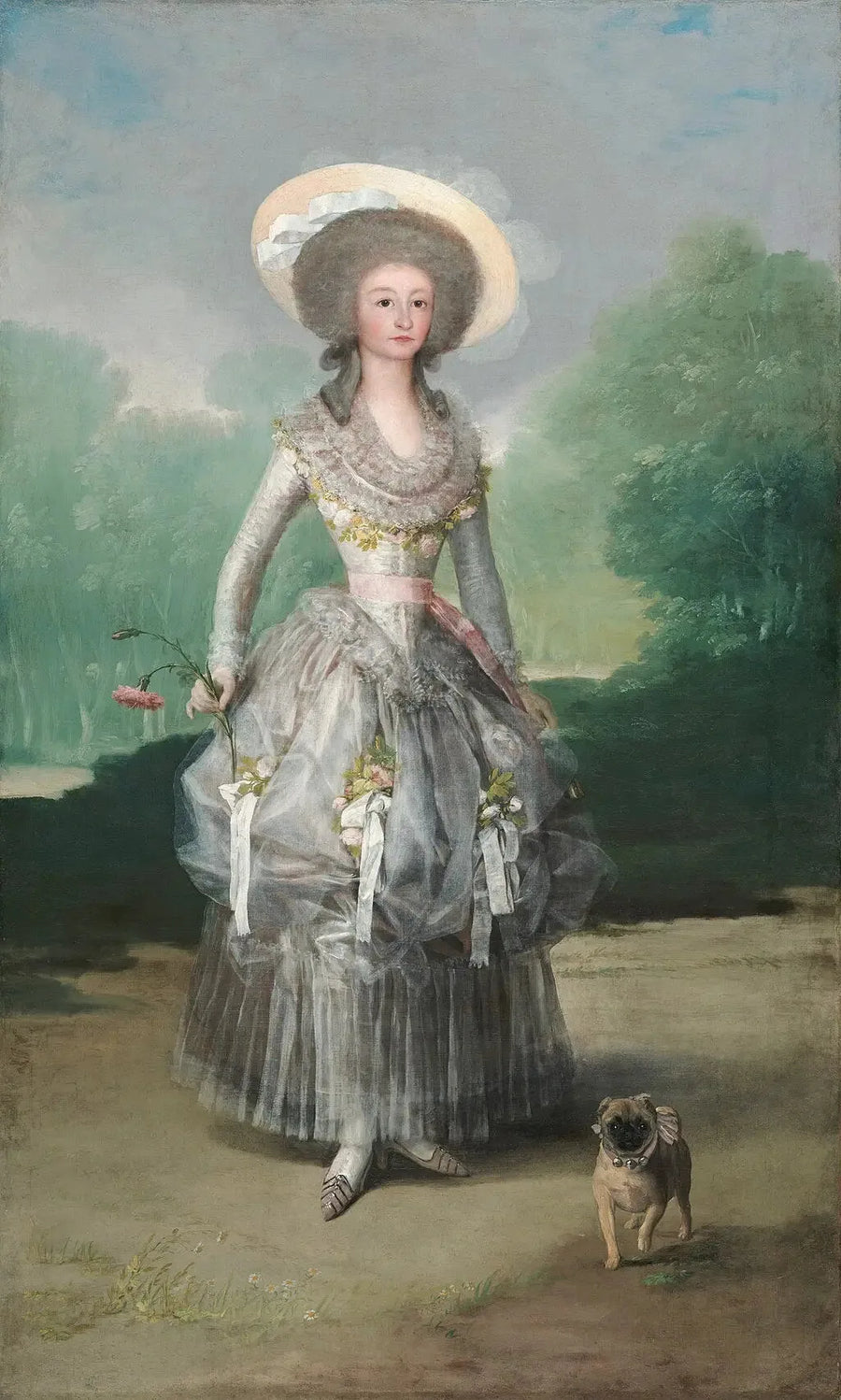 Retrato de la marquesa de Pontejos - Francisco de Goya