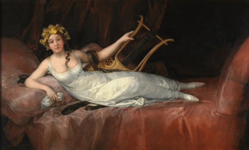 retrato de la marquesa de Santa Cruz - Francisco de Goya