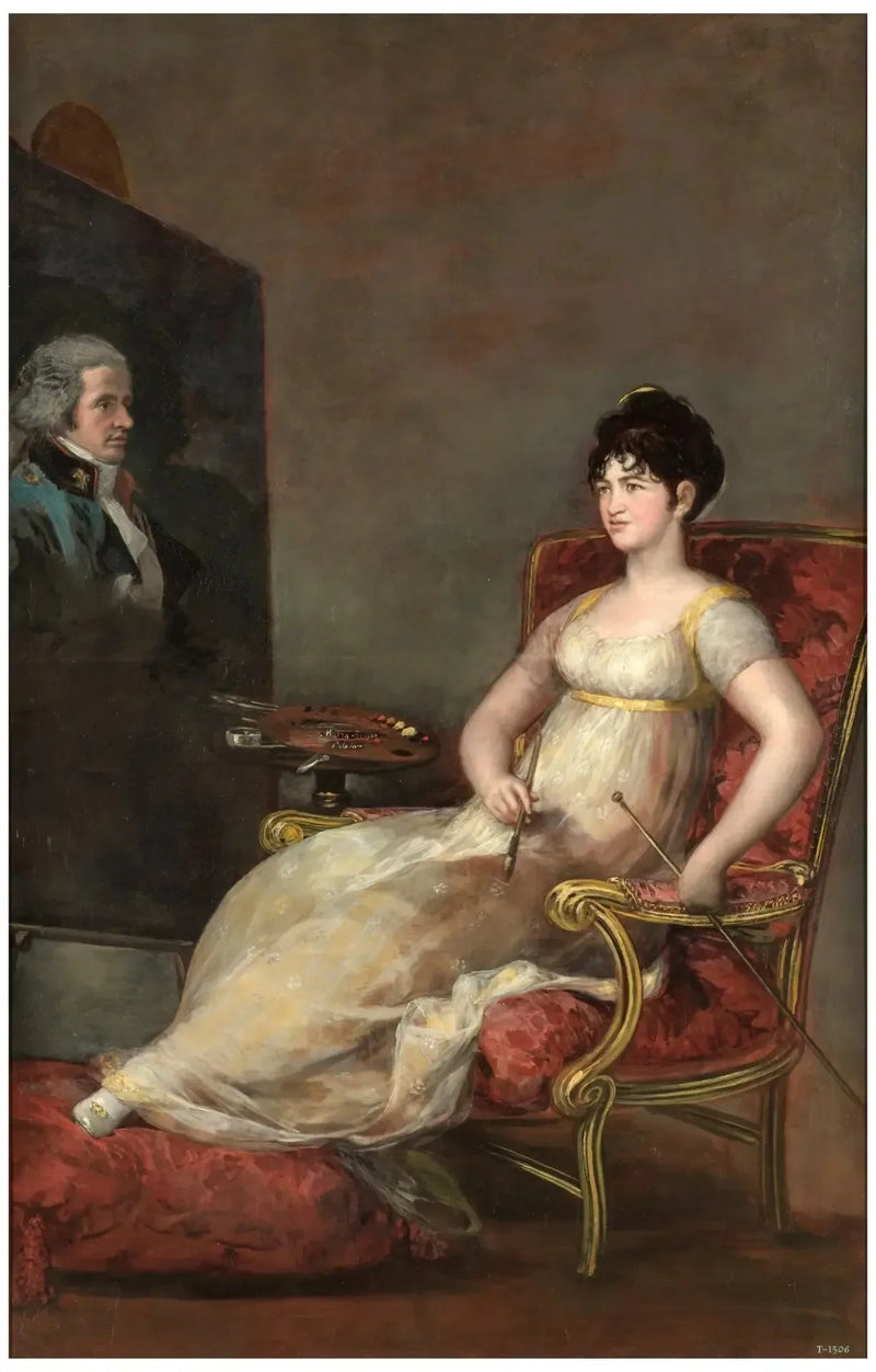 Retrato de la Marquesa de Villafranca - Francisco de Goya