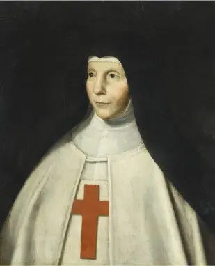 Retrato de la Madre de los Ángeles Suireau - Philippe de Champaigne