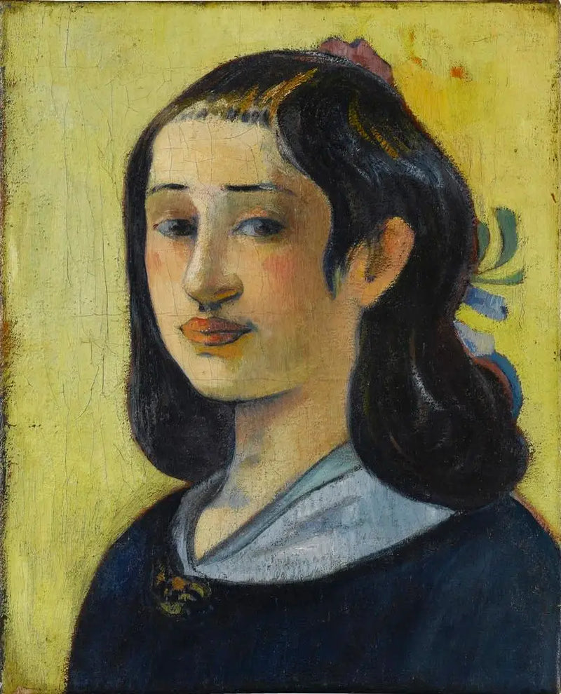 Retrato de la madre del artista - Paul Gauguin