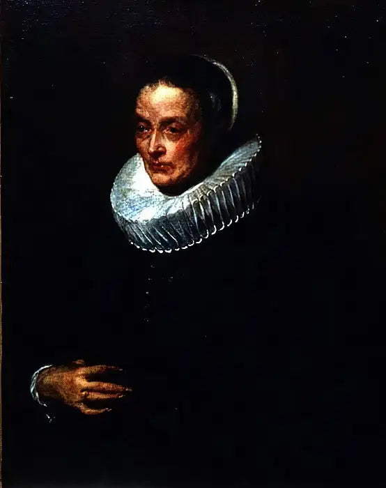 Retrato de la madre de Suttermans - Antoine van Dyck