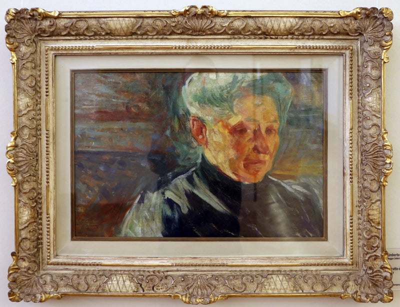 Retrato de la madre - Umberto Boccioni