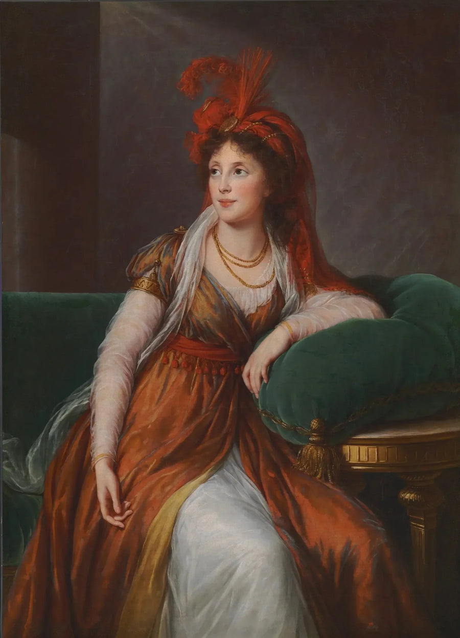 Retrato de la princesa Anna Alexandrovna Golytsyna - Élisabeth Vigée Le Brun