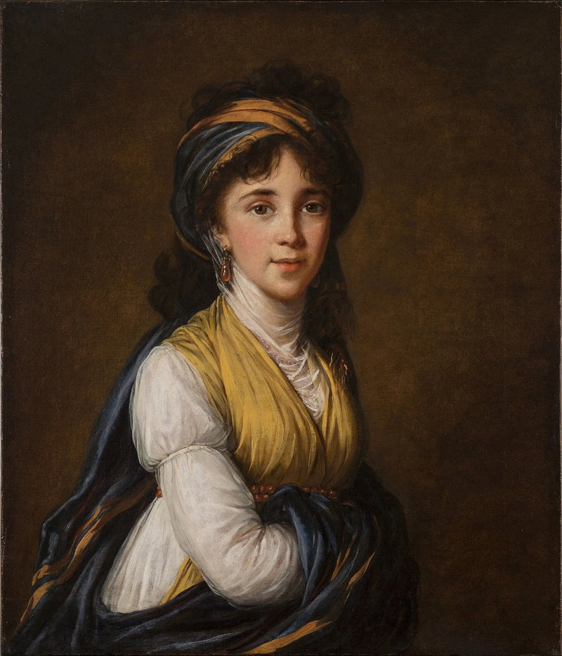 Retrato de la princesa Belozersky - Élisabeth Vigée Le Brun