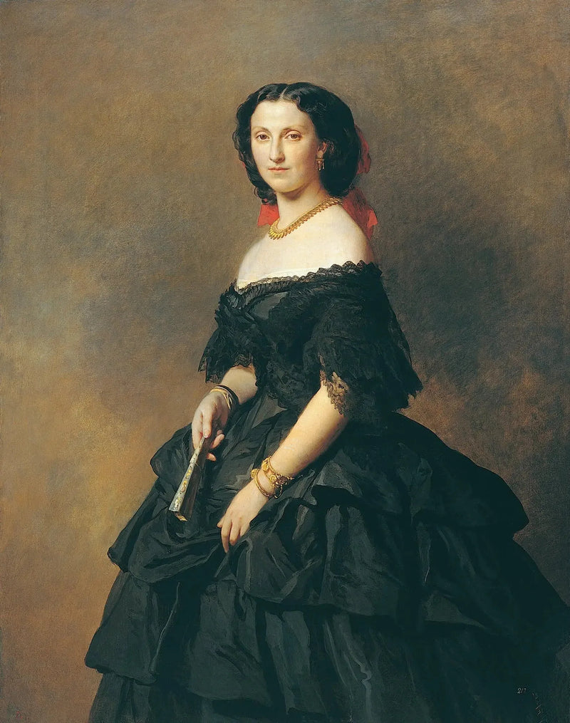 Retrato de la princesa Isabel Aleksandrovna Baryatinskaya - Franz Xaver Winterhalter