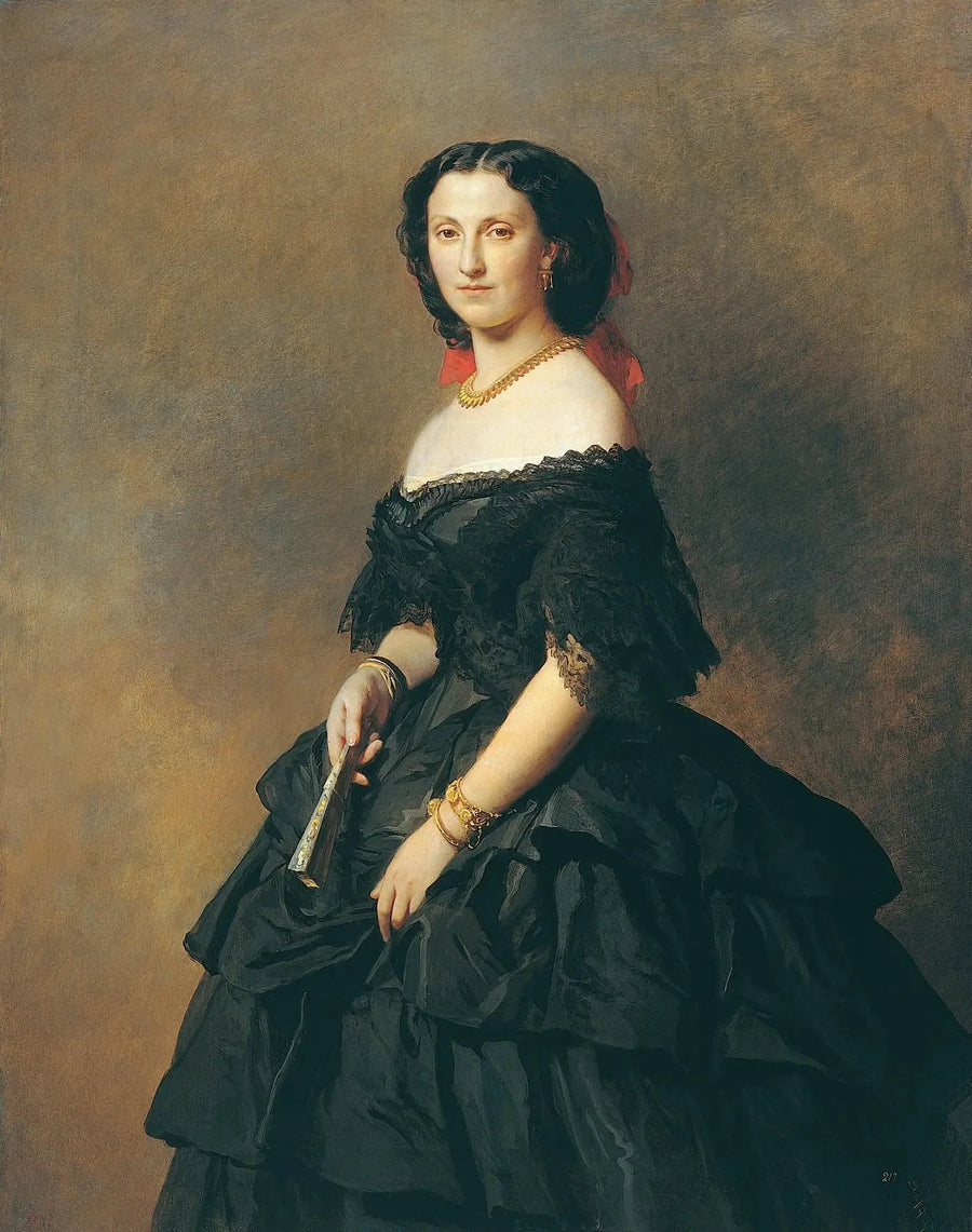 Retrato de la princesa Isabel Aleksandrovna Baryatinskaya - Franz Xaver Winterhalter