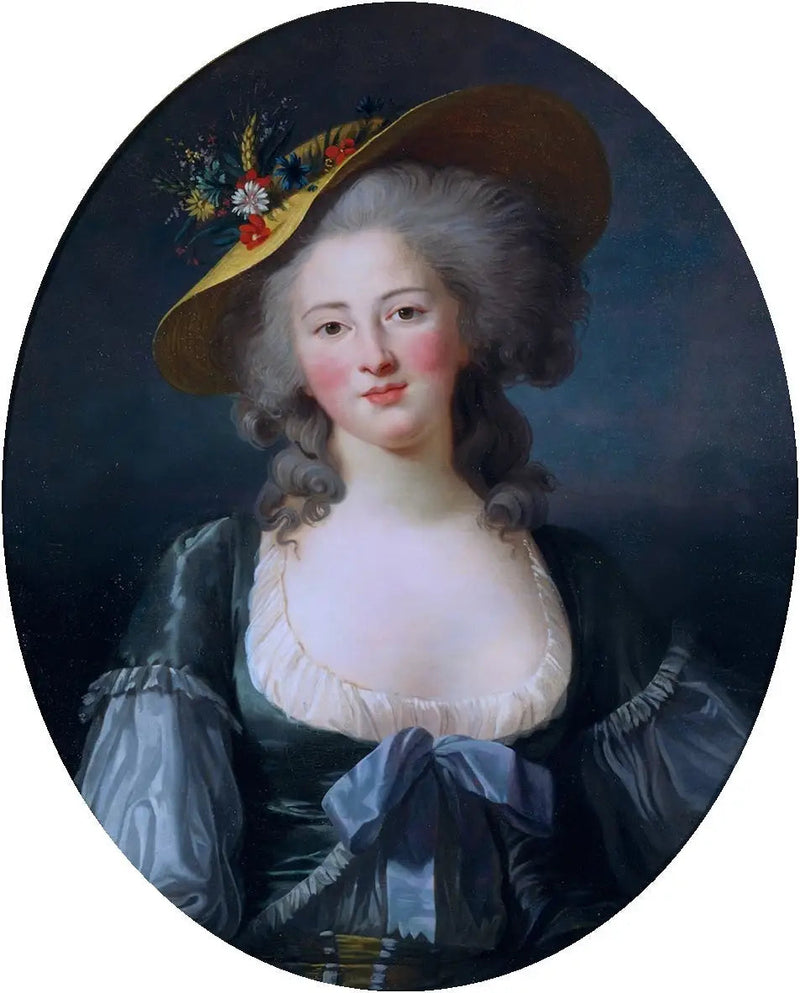 Retrato de la princesa Isabel de Francia, hermana de Luis XVI - Élisabeth Vigeé Le Brun