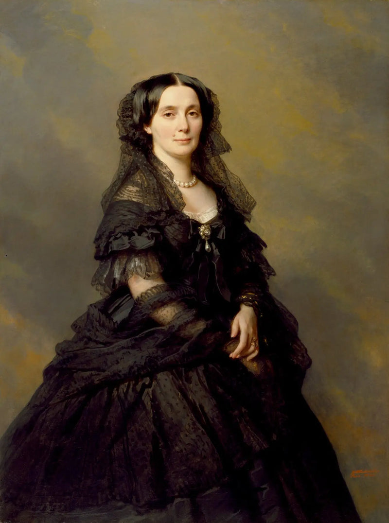 Retrato de la Princesa Kotschoubey - Franz Xaver Winterhalter