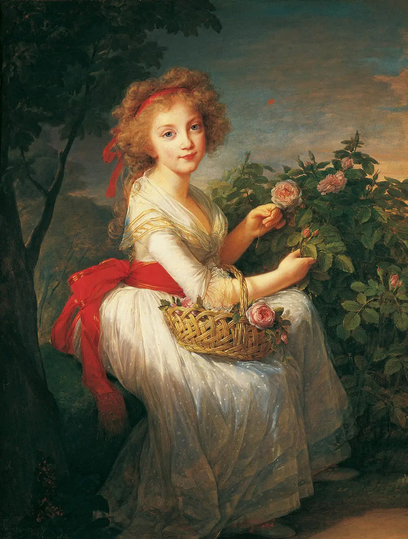 Retrato de la princesa María Cristina - Élisabeth Vigée Le Brun