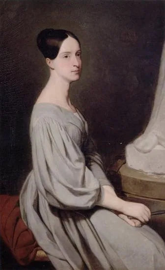 Retrato de la princesa Marie de Orleans (1813-1839), duquesa de Wurtemberg - Ary Scheffer