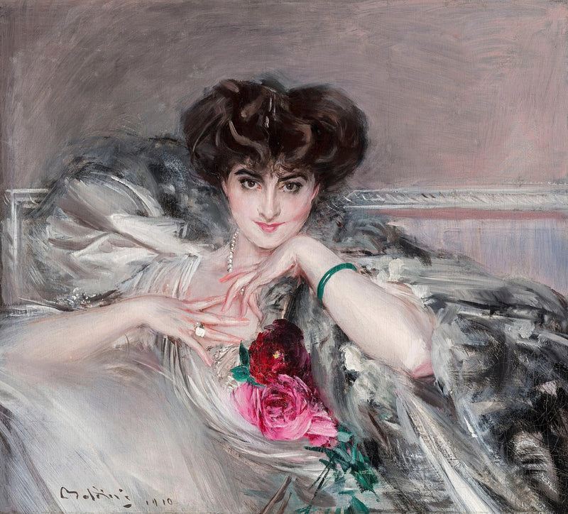 Retrato de la Princesa Marie Radziwiłł - Giovanni Boldini