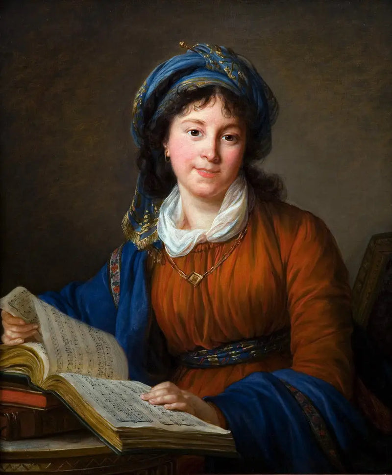 Retrato de la princesa Natalia Ivanovna Kourakina, nacida Golovina - Élisabeth Vigée Le Brun