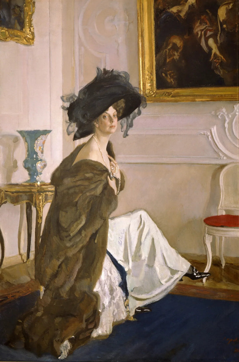 Retrato de la princesa Olga Orlova - Valentin Serov