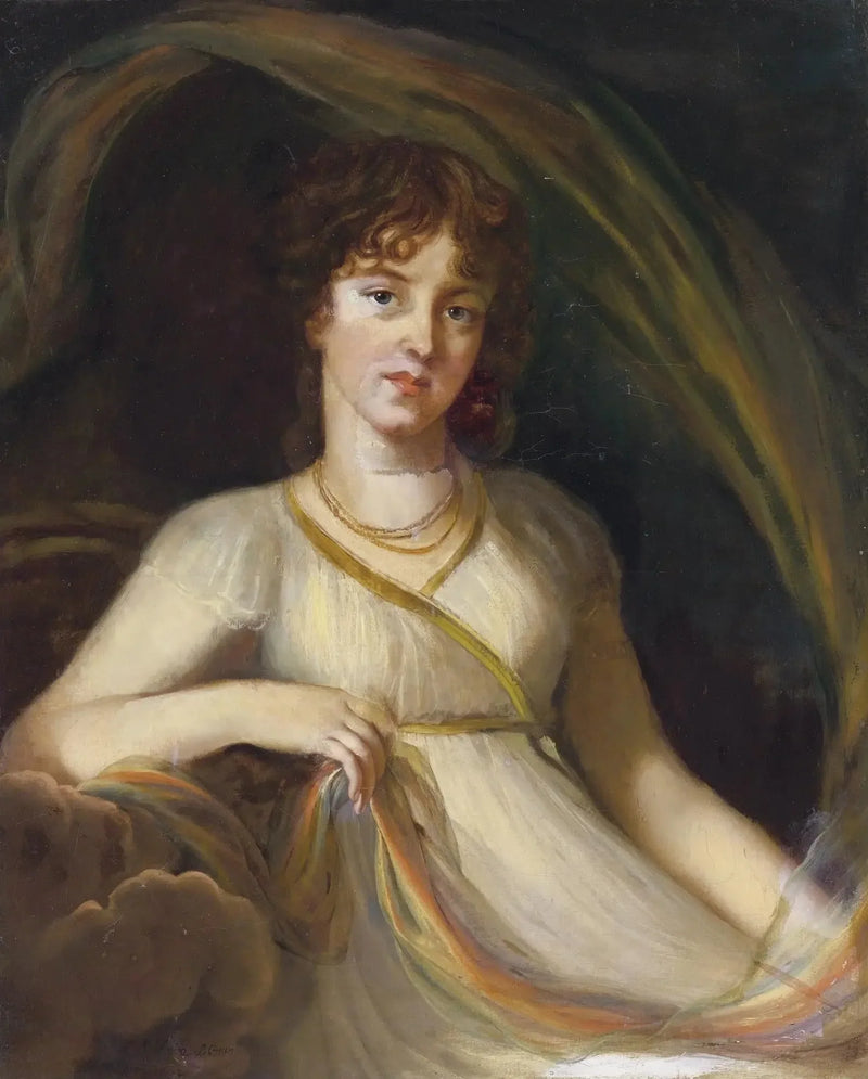 Retrato de la princesa Tyufyakina - Élisabeth Vigée Le Brun