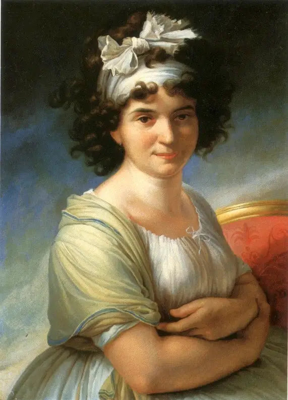 Retrato de la princesa Vlaminska (cantante Cotelini ?). - Élisabeth Vigée Le Brun