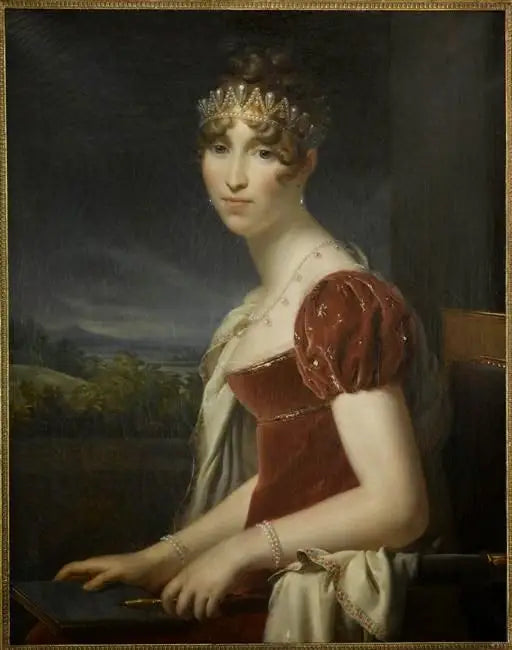 Retrato de la reina Hortense - François Gérard