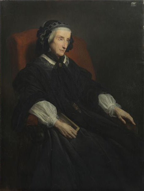 Retrato de la reina María Amalia - Ary Scheffer