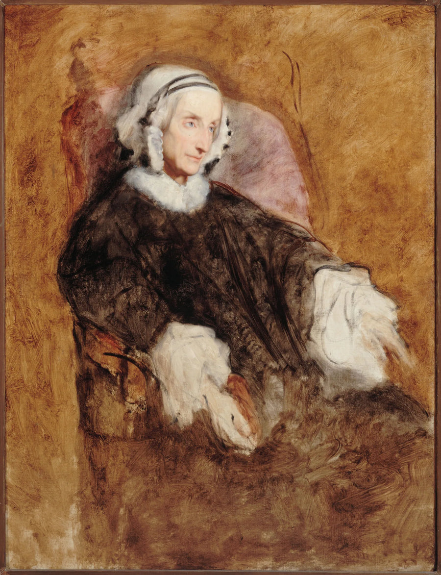 Retrato de la Reina María Amalia en duelo - Ary Scheffer