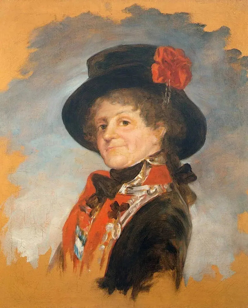 Retrato de la reina María Luisa de España - Francisco de Goya