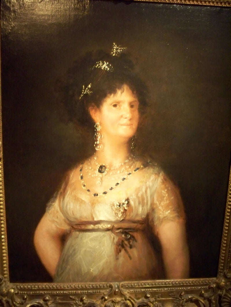 Retrato de la reina María Luisa de España - Francisco de Goya