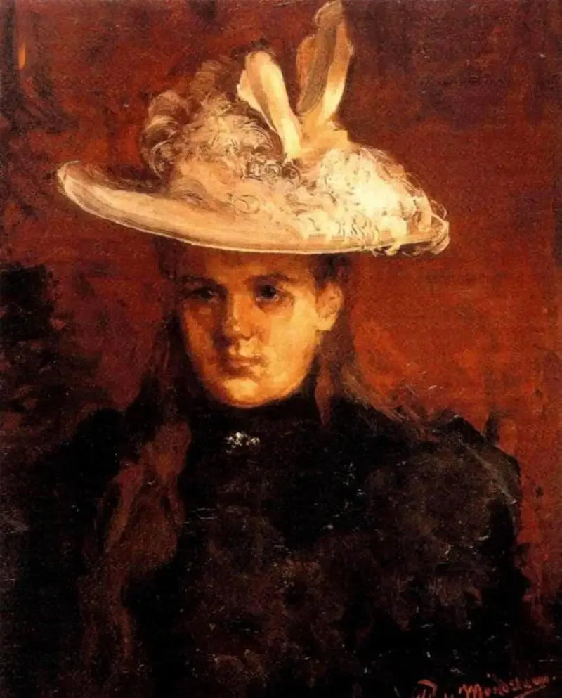 Retrato de la reina Wilhelmina (1880-1962) como príncipe - Piet Mondrian
