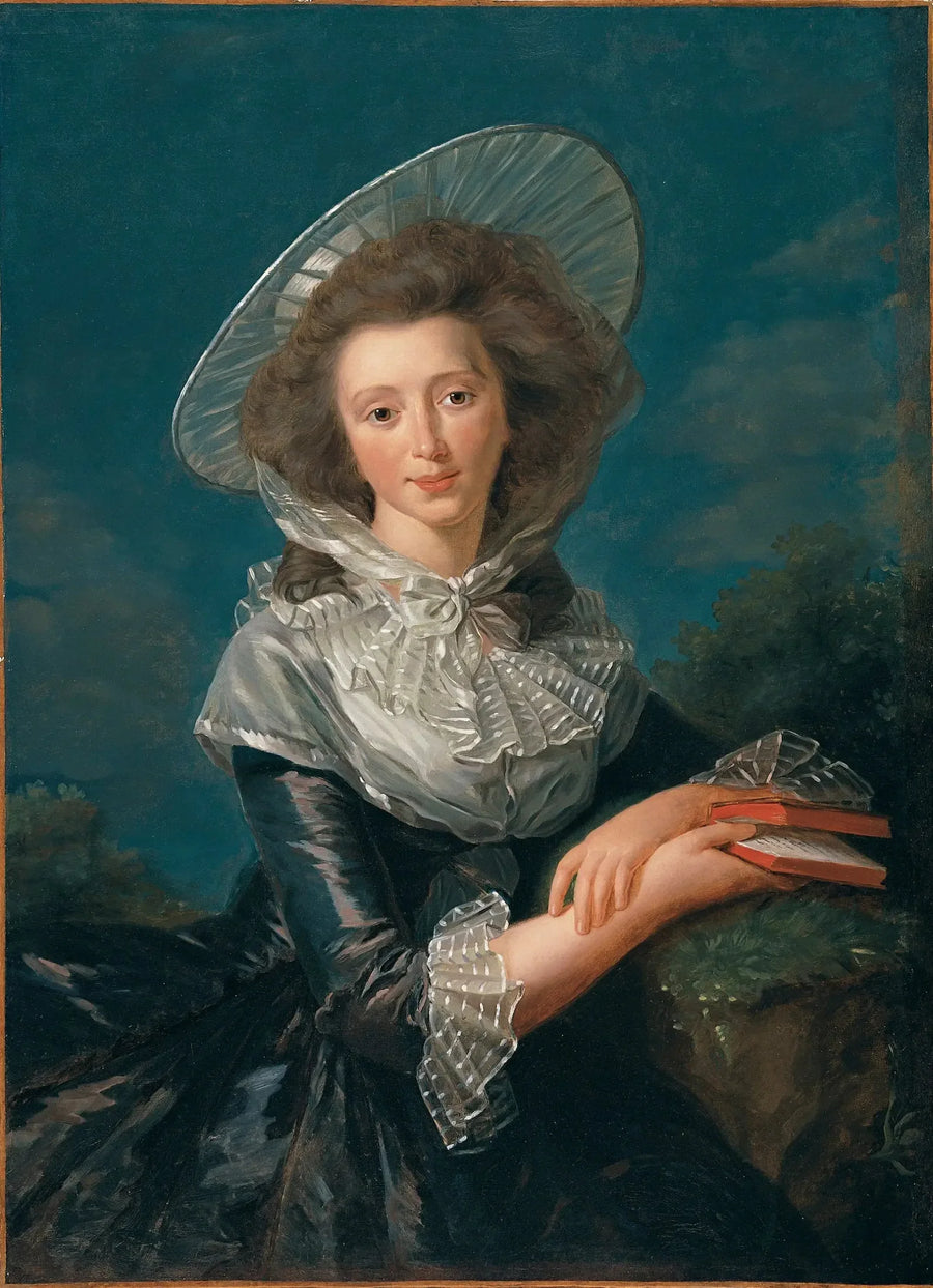 Retrato de la Vizcondesa de Vaudreuil - Élisabeth Vigée Le Brun
