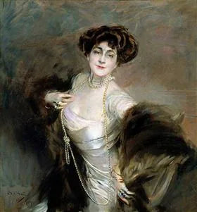 Retrato de Lady Diaz Albertini - Giovanni Boldini