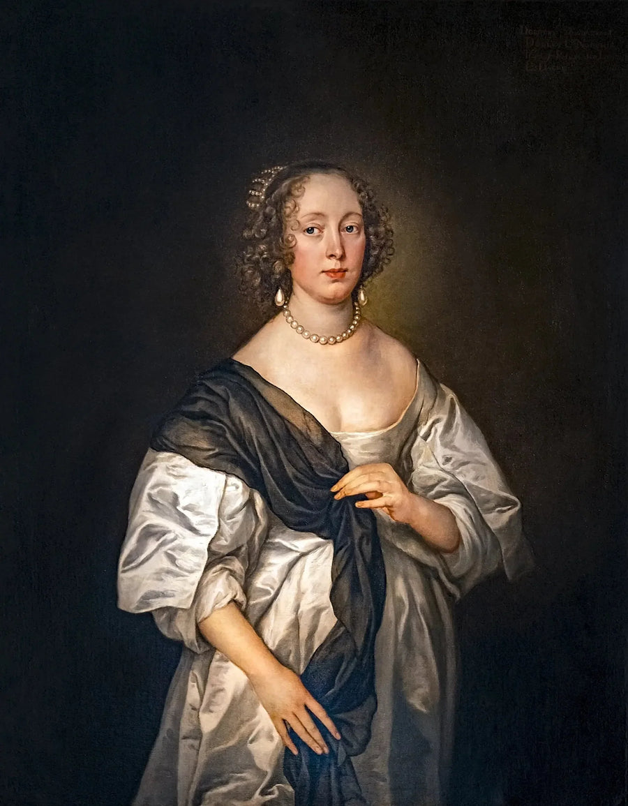 Retrato de Lady Dorothy Dacre - Antoine van Dyck