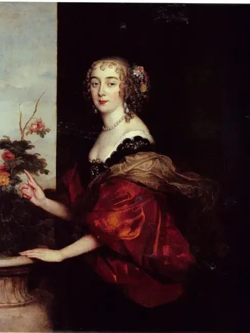 Retrato de Lady Dorothy Sidney, Lady Spencer, condesa de Sunderland (1617-1684) - Antoine van Dyck
