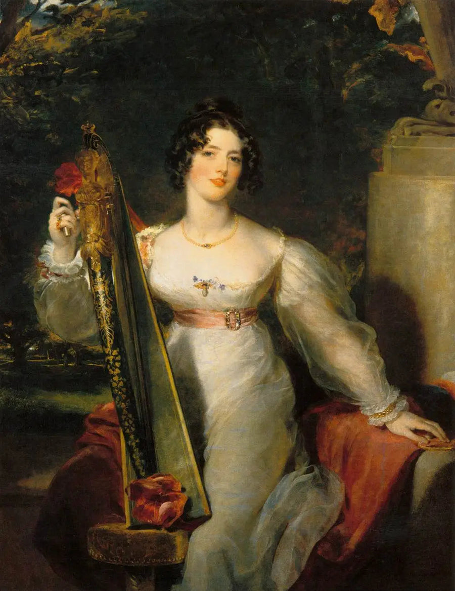 Retrato de Lady Elizabeth Conyngham - Thomas Lawrence