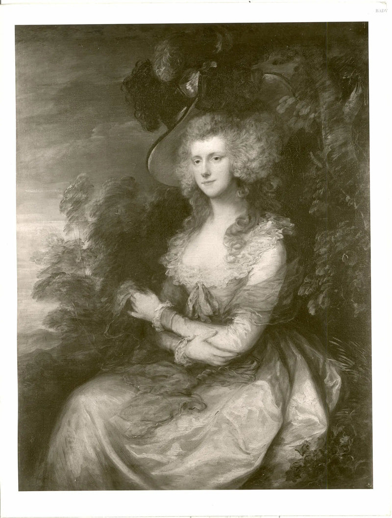 Retrato de Lady Hibbert - Thomas Gainsborough