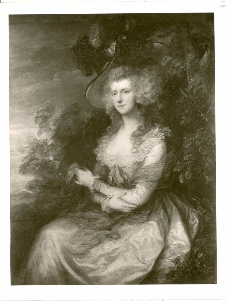 Retrato de Lady Hibbert - Thomas Gainsborough
