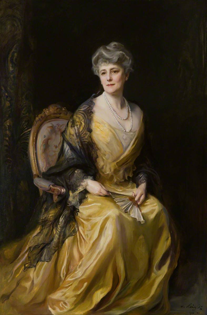 Retrato de Lady Jane Muir Coats of Ballathie - Philip de Laszlo