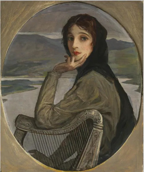 Retrato de Lady Lavery como Kathleen Ni Houlihan - John Lavery