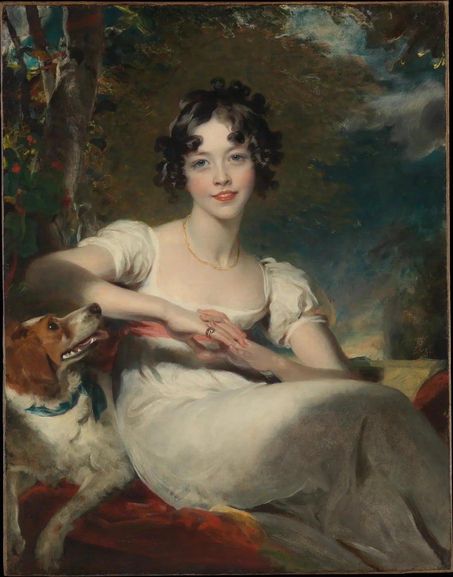 Retrato de Lady María Conyngham - Thomas Lawrence