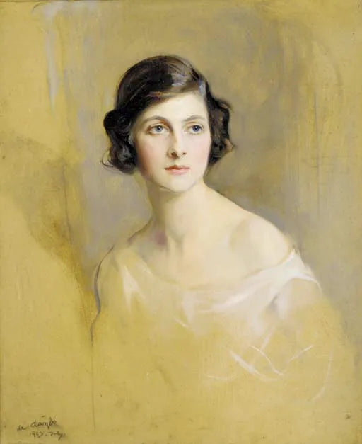 Retrato de Lady Rachel Cavendish, más tarde vizcondesa Stuart de Findhorn - Philip de Laszlo