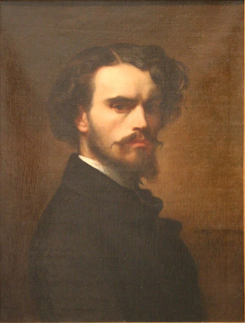 Retrato del artista por él mismo a los 29 años - Alexandre Cabanel
