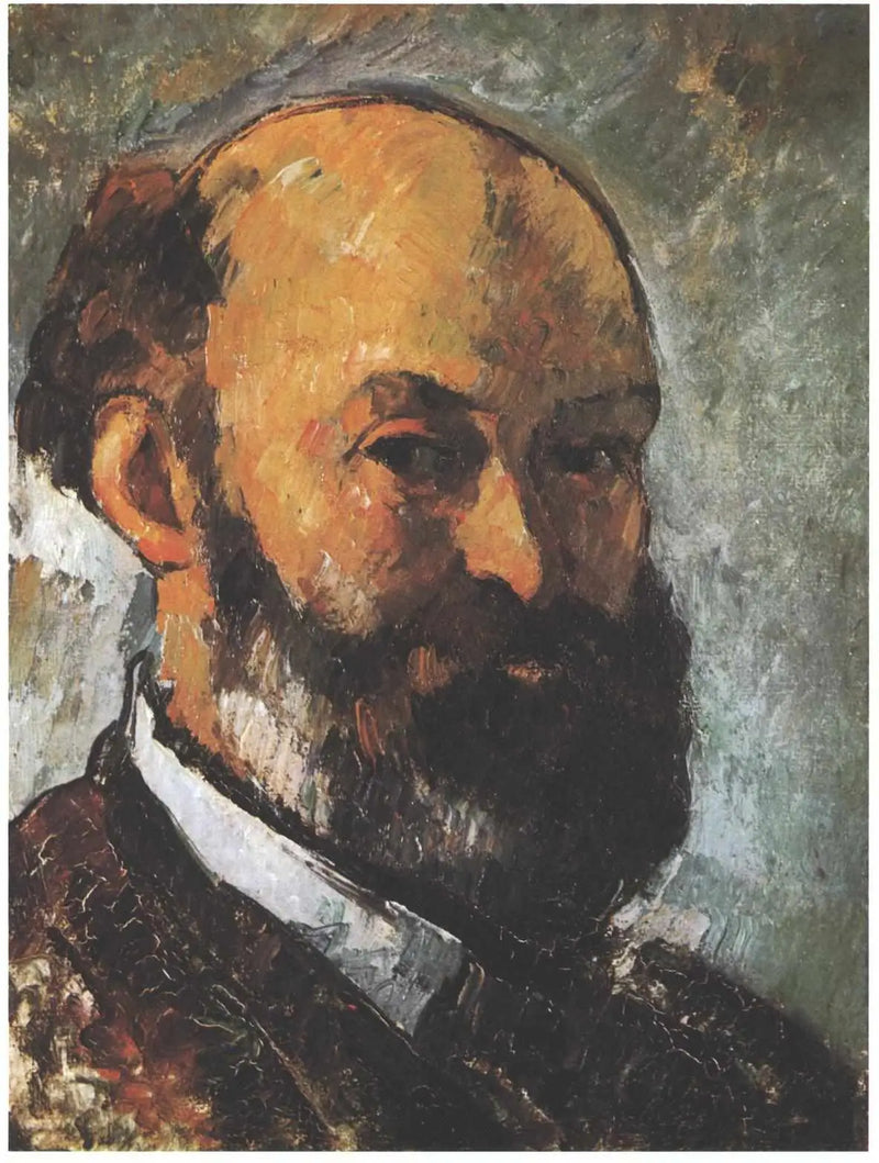 Retrato del artista - Paul Cézanne