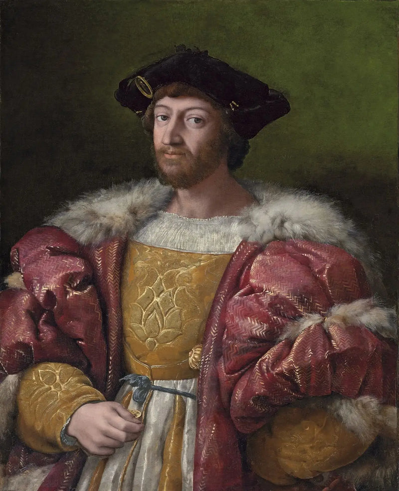 Retrato de Lorenzo de Médici, duque de Urbino - Rafael Sanzio