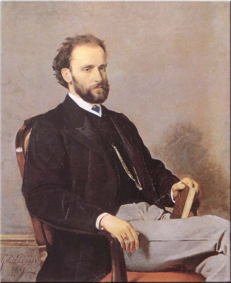 Retrato del abogado Claudio Comotto - Giovanni Boldini