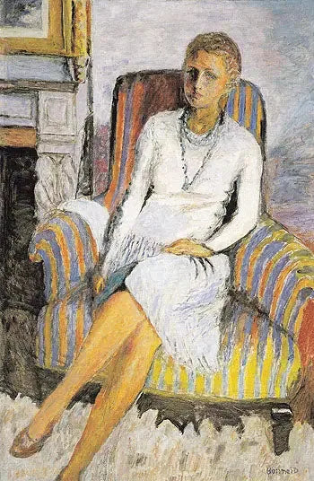 Retrato de Leila Claude Anet - Pierre Bonnard