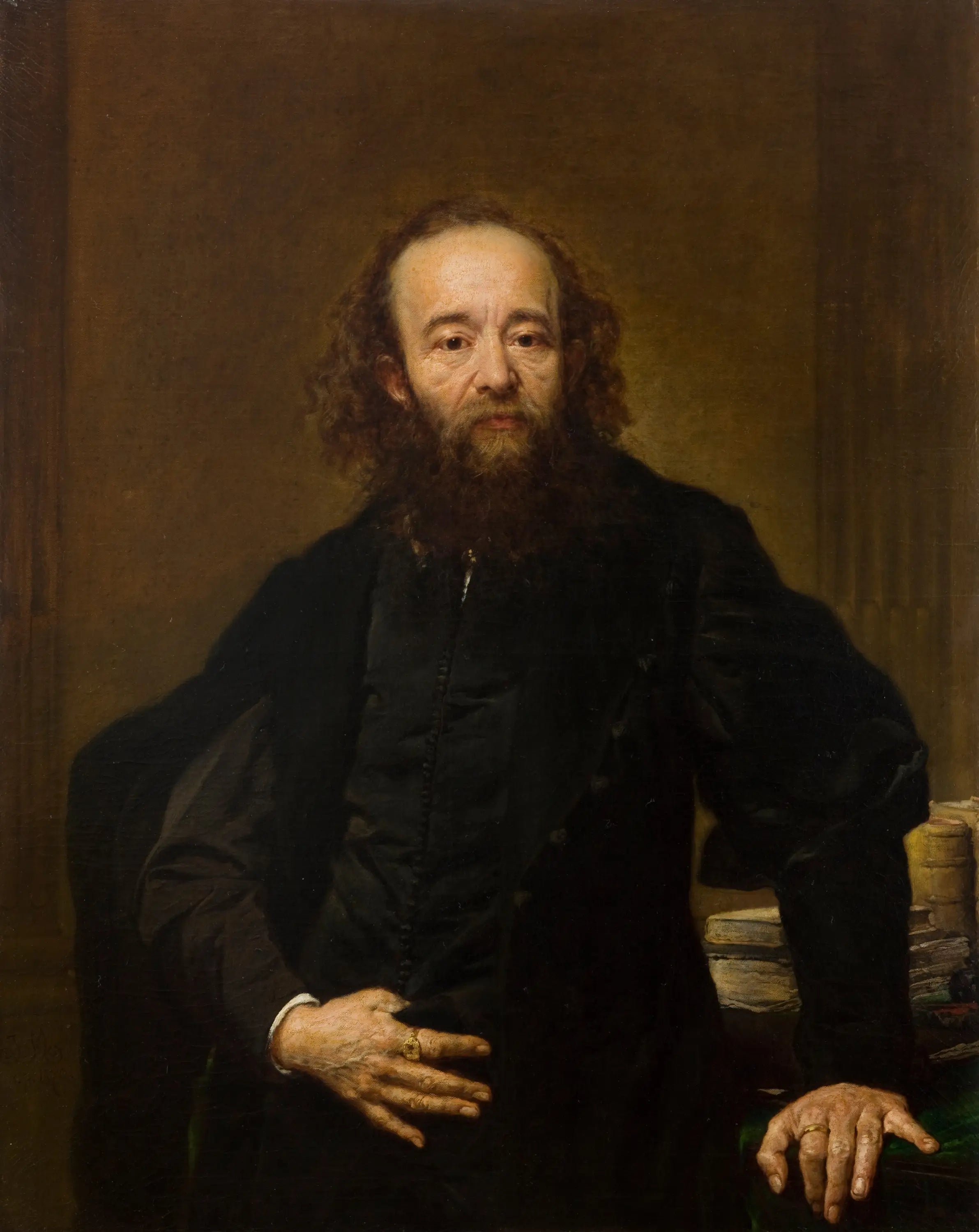 Portrait de Léonard Serafiński - Jan Matejko image 1 reproduction d’œuvre d’art à l’huile