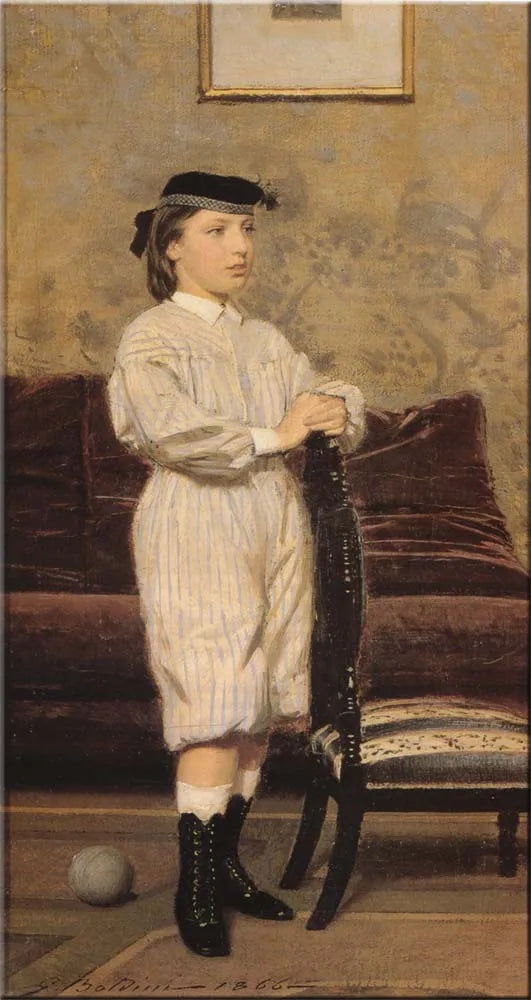 Retrato de Leonetto Banti - Giovanni Boldini