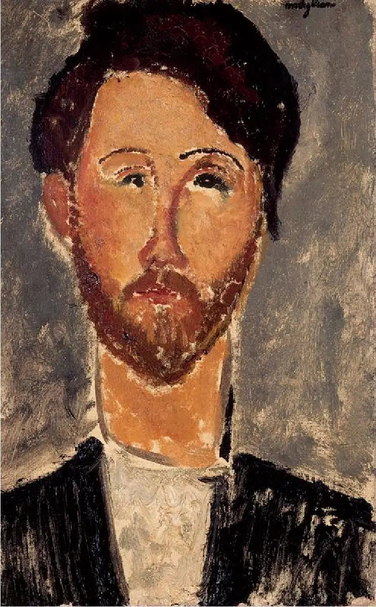Retrato de Léopold Zborowski - Amedeo Modigliani